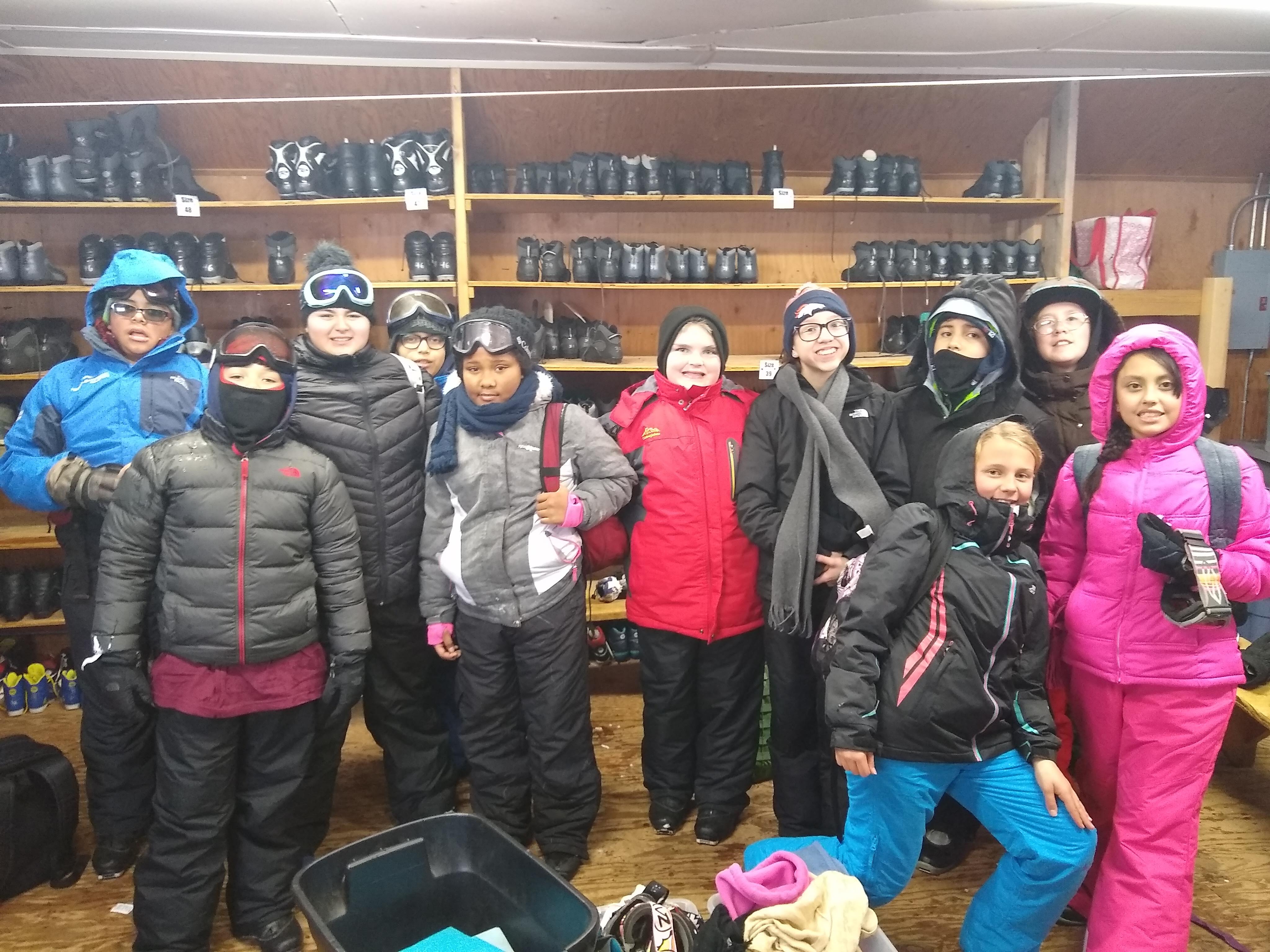 Winter Fun for 6th Grade at Outdoor Lab
